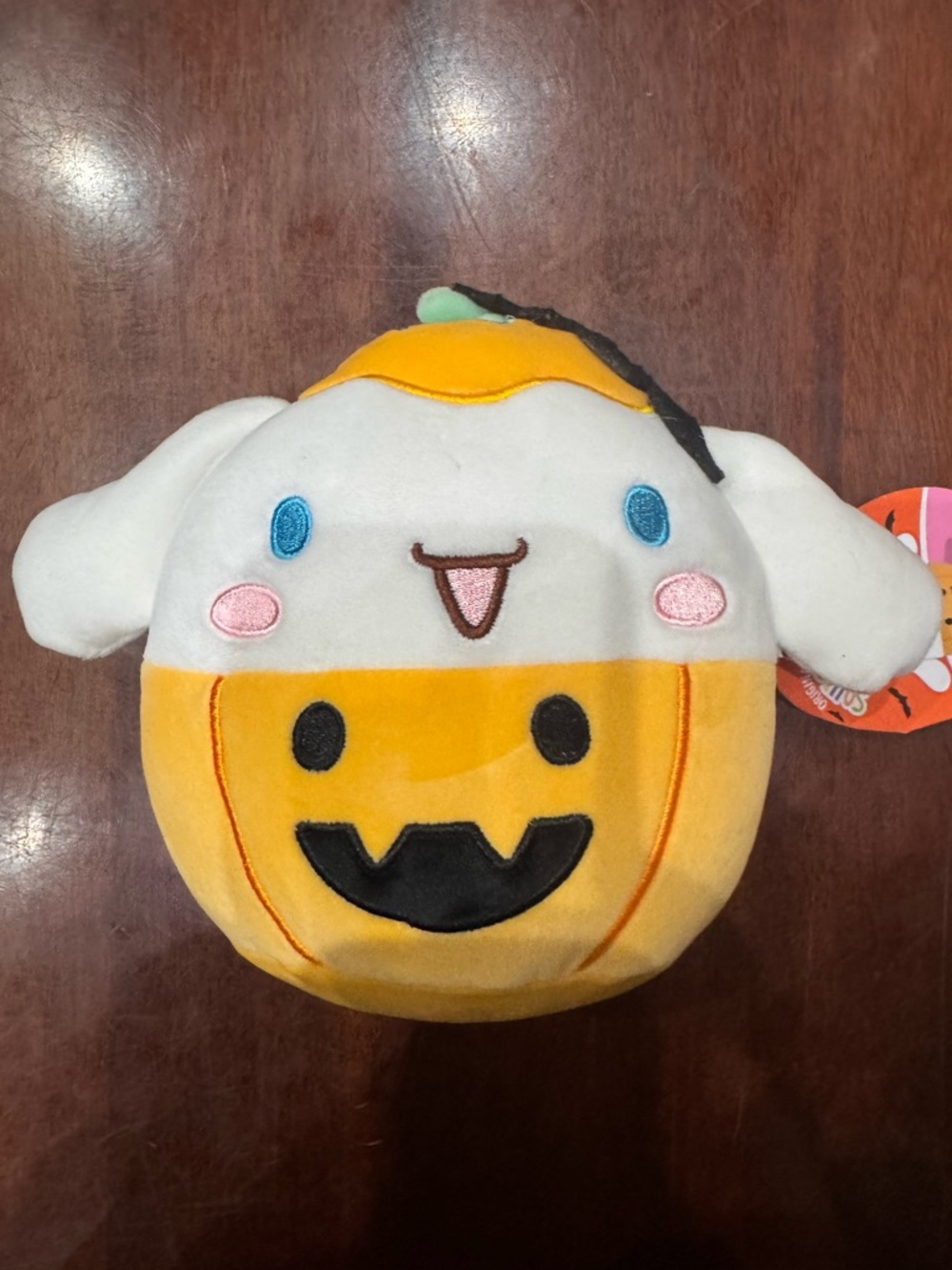 Cute Squishmallow Pumpkin Bunny Plush Toy - Yellow & White Kids Plush Cinnamorol